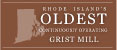 Rhode Island's Oldest Continuously Operating Grist Mill