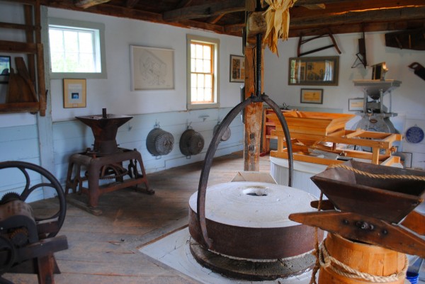 View of HIstoric Grays Grist Mill