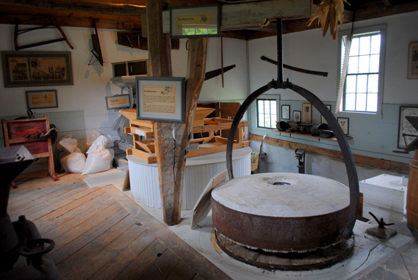 Gray's Grist Mill - Traditional Millstones